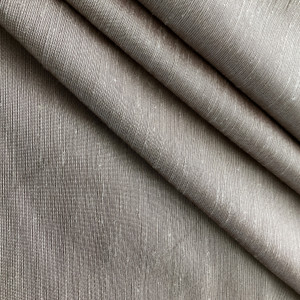 Isla Raw Slub Faux Silk Carmel | Lightweight Dupioni Fabric | Home Decor Fabric | 54" Wide