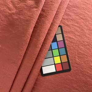 P Kaufmann Lumis Satin Guava | Medium Weight Satin, Sateen Fabric | Home Decor Fabric | 54" Wide