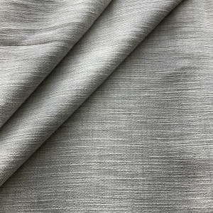 P Kaufmann Maeve Linen Smoke | Medium/Heavyweight Linen Fabric | Home Decor Fabric | 54" Wide