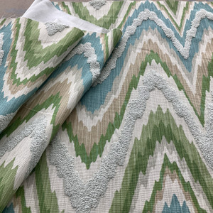 PK Lifestyles Connoisseur Artisanship Embordered Duck Spa | Medium Weight Duck Fabric | Home Decor Fabric | 54" Wide