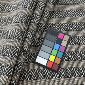 Swavelle Notch Recycled Woven Fumo | Medium/Heavyweight Woven Fabric | Home Decor Fabric | 55" Wide