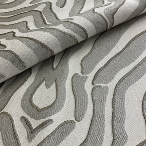 tfa Okapi Jacquard Beige | Medium/Heavyweight Jacquard Fabric | Home Decor Fabric | 55" Wide