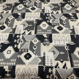 Jackson Hole Chenille Jacquard Mica | Very Heavyweight Jacquard, Chenille Fabric | Home Decor Fabric | 56" Wide