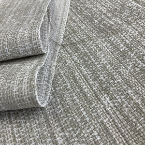 Bella Dura Home Performance Earthbound Chenille Basketweave Linen | Heavyweight Outdoor, Basketweave, Chenille Fabric | Home Decor Fabric | 54" Wide