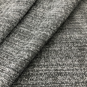 Bella Dura Home Performance Earthbound Chenille Basketweave Onyx | Heavyweight Outdoor, Chenille Fabric | Home Decor Fabric | 54" Wide