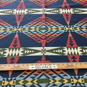 InsideOut Indoor/Outdoor Performance Lantern Bay Jacquard Primary | Very Heavyweight Outdoor, Jacquard Fabric | Home Decor Fabric | 56" Wide