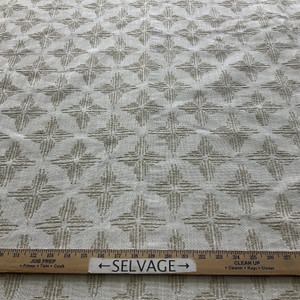 InsideOut Indoor/Outdoor Performance Malaga Chenille Jacquard Flax | Very Heavyweight Outdoor, Basketweave, Chenille, Jacquard Fabric | Home Decor Fabric | 56" Wide