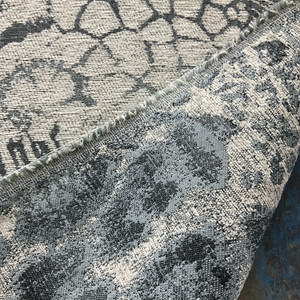 Swavelle Wild Jungle Skin Chenille Atlantic | Heavyweight Chenille Fabric | Home Decor Fabric | 58" Wide