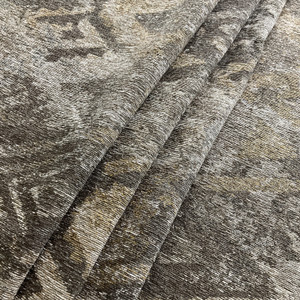 Swavelle Wind River Geo Chenille Truffle | Heavyweight Chenille Fabric | Home Decor Fabric | 58" Wide