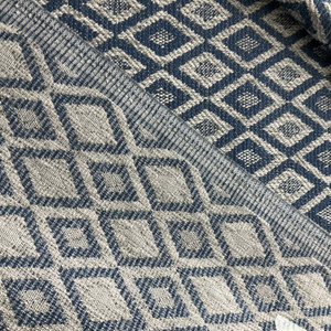 Swavelle Single Thing Chenille Jacquard Atlantic | Chenille, Jacquard | Home Decor Fabric | 56" Wide