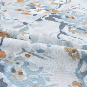 Swavelle Happy Valley Basketweave Seascape | Medium/Heavyweight Basketweave Fabric | Home Decor Fabric | 54" Wide