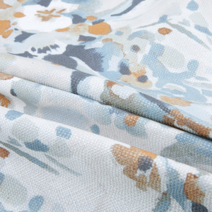 Swavelle Happy Valley Basketweave Seascape | Medium/Heavyweight Basketweave Fabric | Home Decor Fabric | 54" Wide