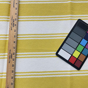 Bella Dura Home Performance Brighton Goldenrod | Heavyweight Jacquard, Outdoor Fabric | Home Decor Fabric | 54" Wide