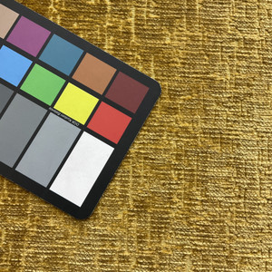 Europatex Felicity Cut Velvet Mustard | Very Heavyweight Velvet Fabric | Home Decor Fabric | 55" Wide