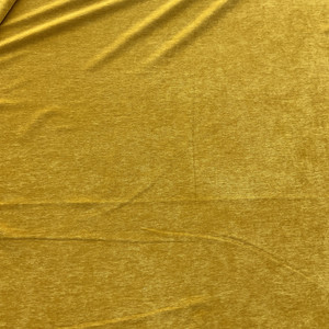 Europatex St. Tropez Double-Sided Chenille 25 Gold | Medium/Heavyweight Chenille Fabric | Home Decor Fabric | 57" Wide