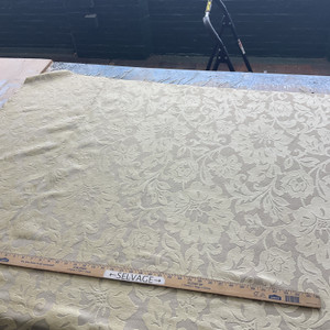 Comersan Fabrics Galileo Chenille Cream | Medium/Heavyweight Chenille Fabric | Home Decor Fabric | 55" Wide