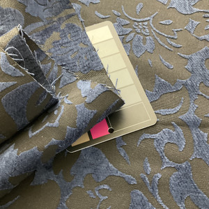 Comersan Fabrics Galileo Chenille Blue | Medium/Heavyweight Chenille Fabric | Home Decor Fabric | 55" Wide