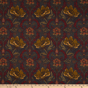 Comersan Fabrics Rubens Duck Red | Lightweight Duck Fabric | Home Decor Fabric | 55" Wide