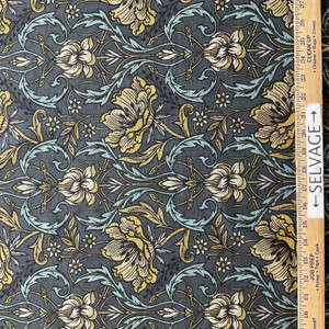 Comersan Fabrics Rubens Duck Blue | Lightweight Duck Fabric | Home Decor Fabric | 55" Wide