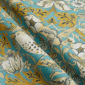 Comersan Fabrics Vivaldi Duck Blue | Lightweight Duck Fabric | Home Decor Fabric | 55" Wide