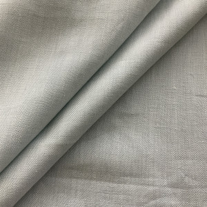 Number One Textiles Herringbone Linen Spa | Medium/Heavyweight Linen Fabric | Home Decor Fabric | 54" Wide