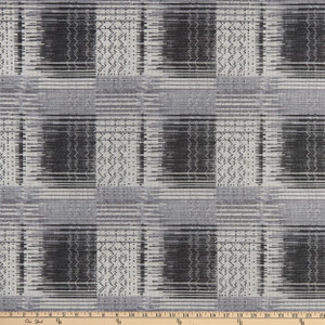 Gray Modern Coastal Marcel Donegal Woven Grey | Heavyweight Woven Fabric | Home Decor Fabric | 54" Wide