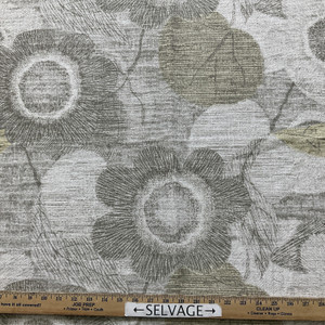 Modern Coastal Bellamy Donegal Woven Natural | Heavyweight Woven Fabric | Home Decor Fabric | 54" Wide