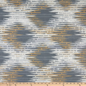 Gold Global Geos Mccrae HiLo Velvet Gold | Heavyweight Velvet Fabric | Home Decor Fabric | 54" Wide