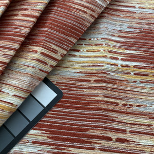 Global Geos Mccrae HiLo Velvet Coral | Heavyweight Velvet Fabric | Home Decor Fabric | 54" Wide