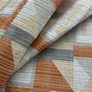 Global Geos Latitude HiLo Velvet Coral | Heavyweight Velvet Fabric | Home Decor Fabric | 54" Wide