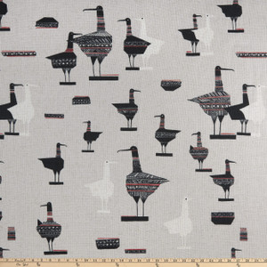 Crafted Artisan Piper Donegal Woven Red | Heavyweight Woven Fabric | Home Decor Fabric | 54" Wide