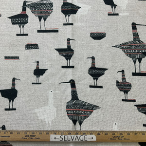 Crafted Artisan Piper Donegal Woven Red | Heavyweight Woven Fabric | Home Decor Fabric | 54" Wide