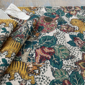 Crafted Artisan Kira Donegal Woven Natural | Heavyweight Woven Fabric | Home Decor Fabric | 54" Wide