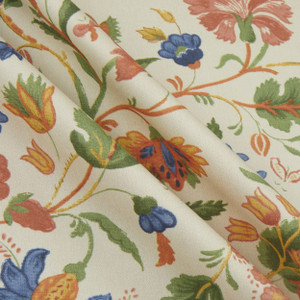 Hot Tropics Augustine Warp Sateen Multi Bright | Lightweight Sateen Fabric | Home Decor Fabric | 54" Wide