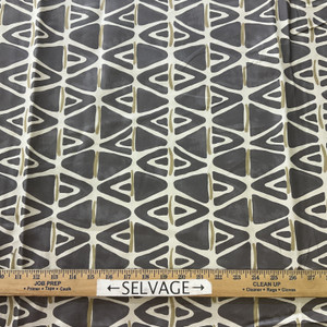 Global Geos Anders Twill Charcoal Grey | Medium Weight Twill Fabric | Home Decor Fabric | 54" Wide