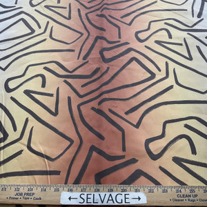 Global Geos Anthromorphic Twill Sunkist Coral | Medium Weight Twill Fabric | Home Decor Fabric | 54" Wide