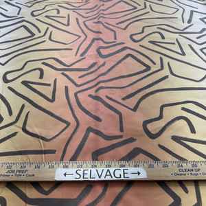 Global Geos Anthromorphic Twill Sunkist Coral | Medium Weight Twill Fabric | Home Decor Fabric | 54" Wide