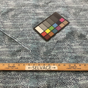 Global Geos Medusa Warp Sateen Tahitian Blue | Medium Weight Sateen Fabric | Home Decor Fabric | 54" Wide | By the Yard