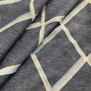 InsideOut Indoor/Outdoor Performance Coastal Topsail Jacquard Lake | Very Heavyweight Jacquard, Outdoor Fabric | Home Decor Fabric | 56" Wide