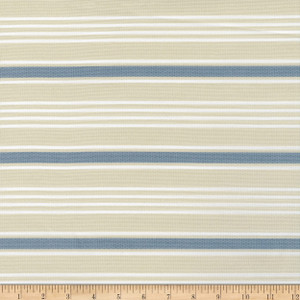 InsideOut Indoor/Outdoor Performance Coastal Topsail Woven Stoneware | Very Heavyweight Jacquard, Outdoor Fabric | Home Decor Fabric | 56" Wide