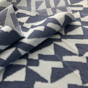 InsideOut Indoor/Outdoor Performance Coastal Impressive Chenille Jacquard Aegean | Very Heavyweight Outdoor, Chenille, Jacquard Fabric | Home Decor Fabric | 56" Wide