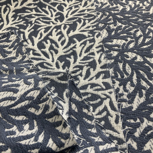 InsideOut Indoor/Outdoor Performance Coastal Cote Jacquard Cadet | Very Heavyweight Jacquard, Outdoor Fabric | Home Decor Fabric | 55" Wide
