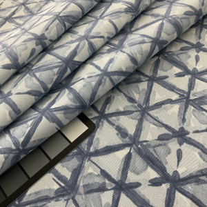 Terrasol Kumo Outdoor Blue | Medium Weight Outdoor Fabric | Home Decor Fabric | 54" Wide