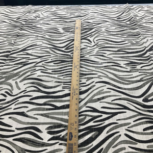 Premier Prints Into The Wild Babur Slub Canvas Raven | Medium/Heavyweight Canvas Fabric | Home Decor Fabric | 54" Wide