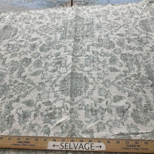 Covington Ezra Slub Linen Seaglass | Medium Weight Linen Fabric | Home Decor Fabric | 55" Wide