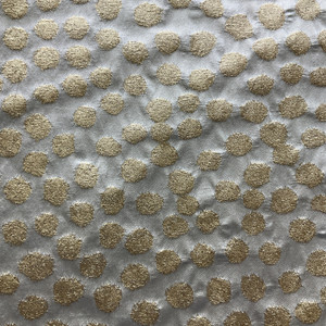 Covington Metallic Hepburn Jacquard Oro | Lightweight Woven, Jacquard Fabric | Home Decor Fabric | 56" Wide