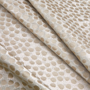 Covington Metallic Hepburn Jacquard Silver | Lightweight Woven, Jacquard Fabric | Home Decor Fabric | 56" Wide