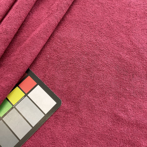 Micro Fiber Solid Maroon | Absorbent Towel Fabric | Poly/Nylon | Mook Fabrics | 60" Wide | By the Yard