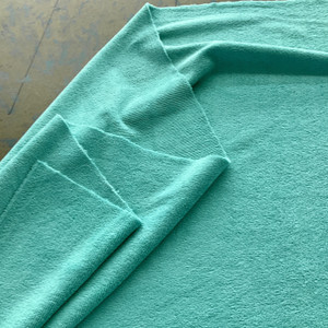 Micro Fiber Solid Teal | Absorbent Towel Fabric | Poly/Nylon | Mook Fabrics | 60" Wide | By the Yard