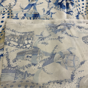 Harrison Howard Ocean Wonders Twill Luna | Medium Weight Twill Fabric | Home Decor Fabric | 54" Wide